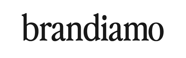 brandiamo logo schriftzug schwarz